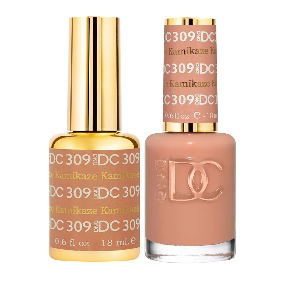 #309 - DND DC Gel UV/LED Soak Off Gel Polish - Kamikaze