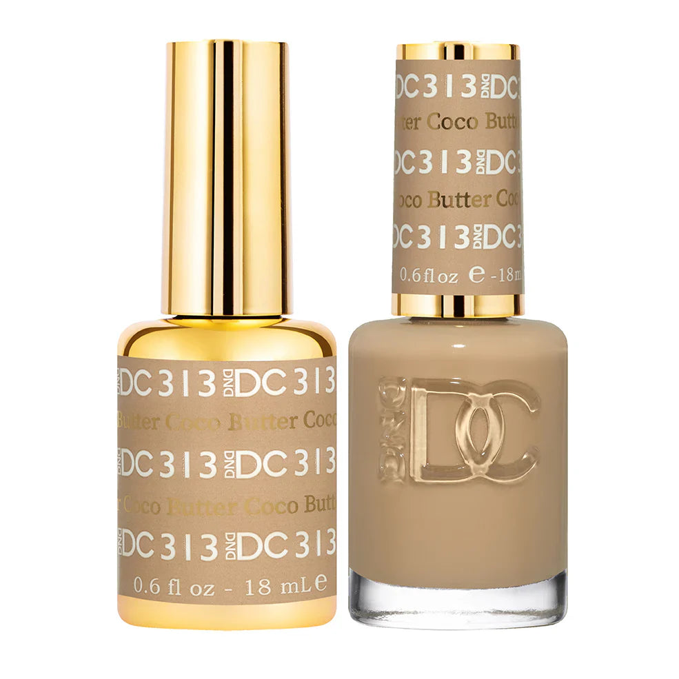 #313 -DND DC Gel UV/LED Soak Off Gel Polish - Coco Butter