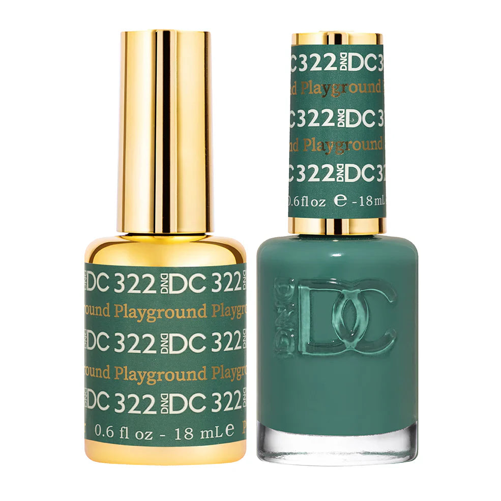 #322 -DND DC Gel UV/LED Soak Off Gel Polish - Playground