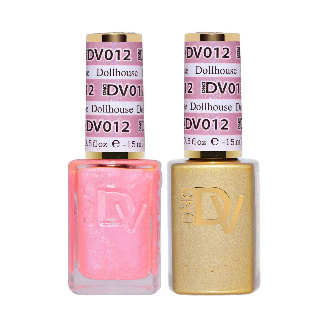 "DND Diva #012 Dollhouse Gel Polish & Lacquer Set - UV/LED"