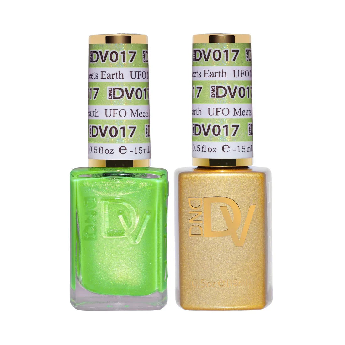 DND Diva #017 UFO Meets Earth Gel & Lacquer Set - UV/LED