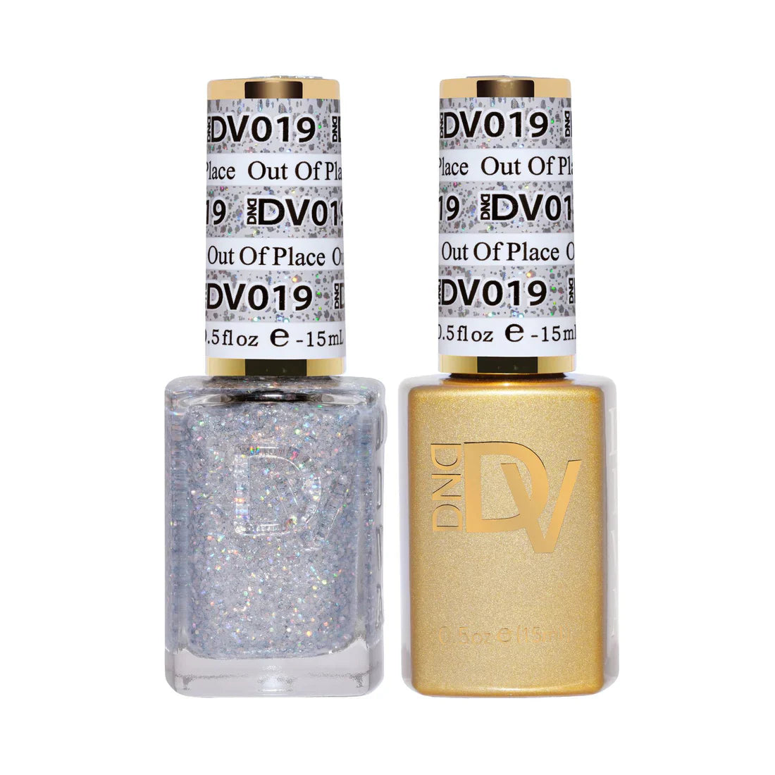 DND Diva #019 Out of Place Gel & Lacquer Set - UV/LED