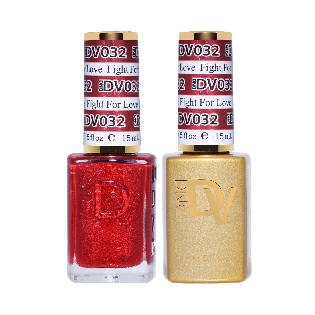 DND Diva #032 Fight For Love Gel & Lacquer Set - UV/LED