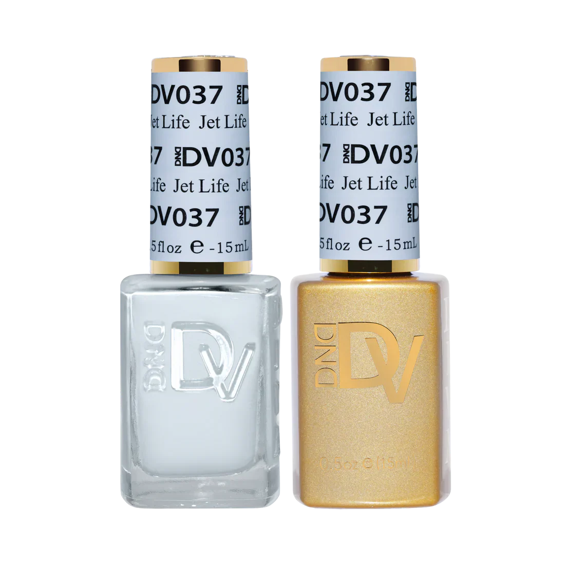 DND Diva #037 Jet Life Gel & Lacquer Set - UV/LED