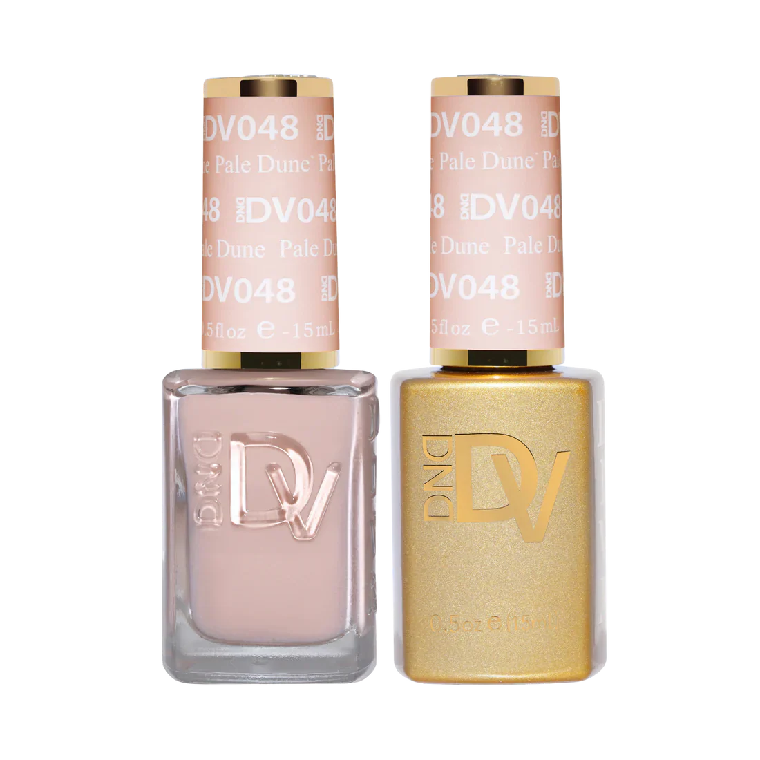 "DND Diva #048 Pale Dune Gel & Lacquer Set - UV/LED"