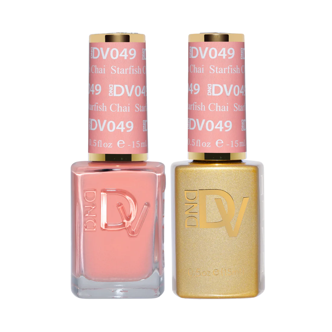 "DND Diva #049 Starfish Chai Gel & Lacquer Set - UV/LED"