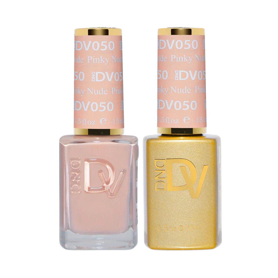 "DND Diva #050 Pinky Nude Gel & Lacquer Set - UV/LED"