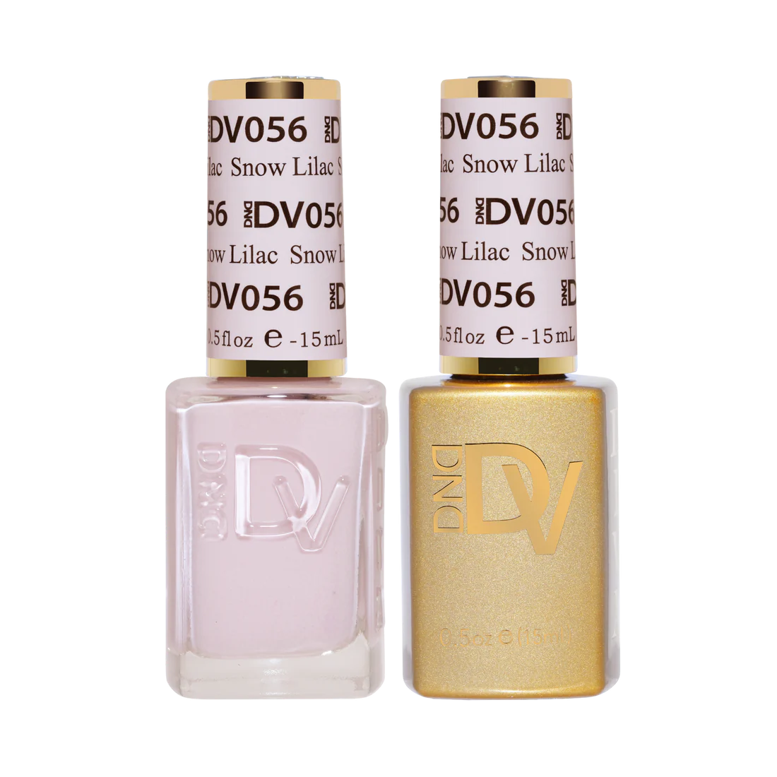 DND Diva #056 Snow Lilac Gel & Lacquer Set - UV/LED