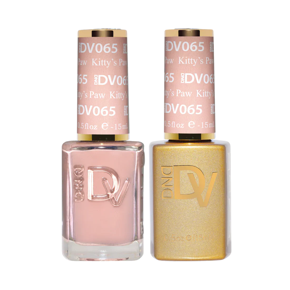 DND Diva #065 Kitty's Paw Gel & Lacquer Set - UV/LED
