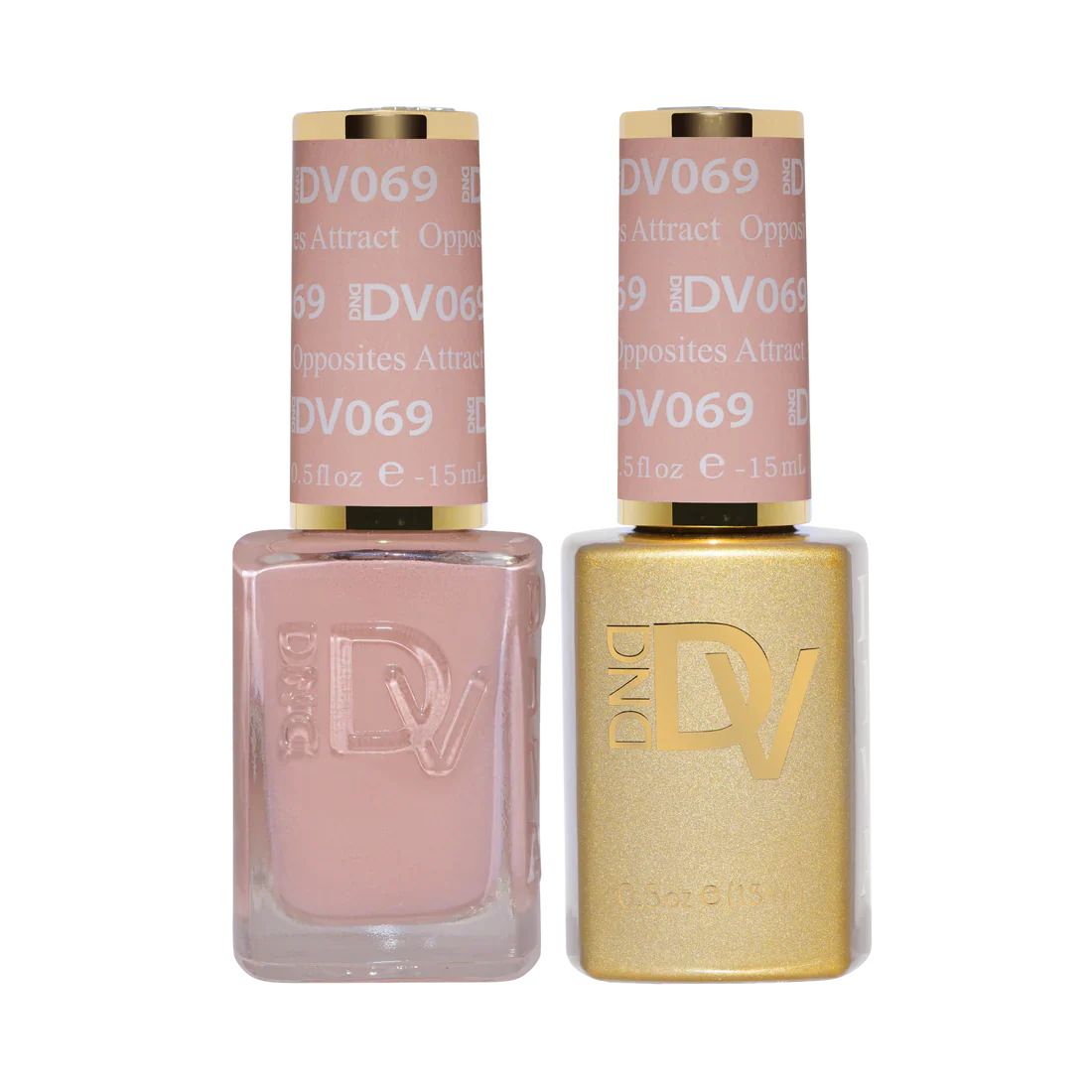 DND Diva #069 Opposites Attract Gel & Lacquer Set - UV/LED
