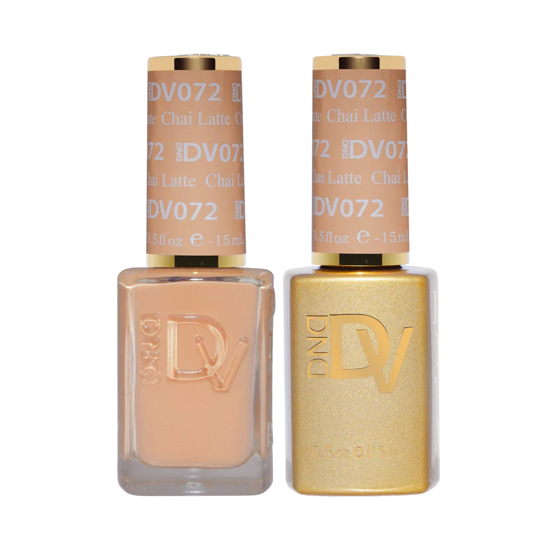 DND Diva #072 Chai Latte Gel & Lacquer Set - UV/LED