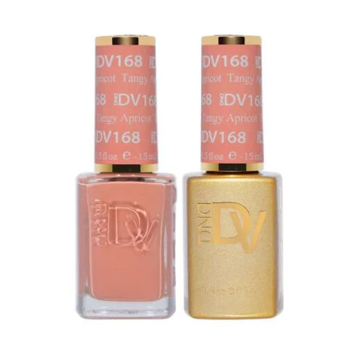 DND Diva #168 Tangy Apricot Gel Polish - UV/LED Soak Off