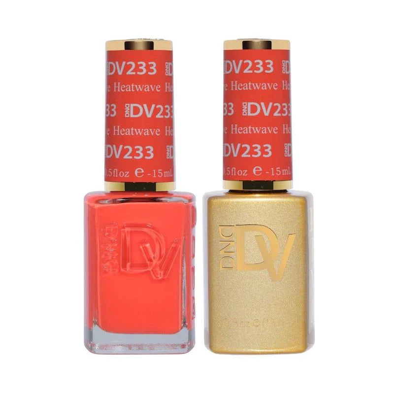 DND Diva Gel UV/LED Soak Off Gel Polish #233 - Heatwave (15ml)