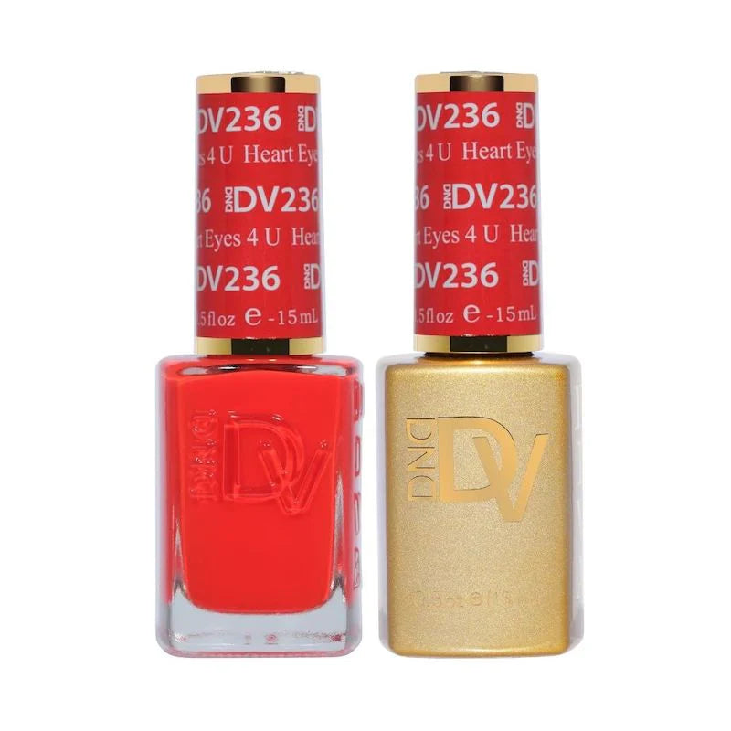 DND Diva Gel UV/LED Soak Off Gel Polish #236 - Heart Eyes 4 U