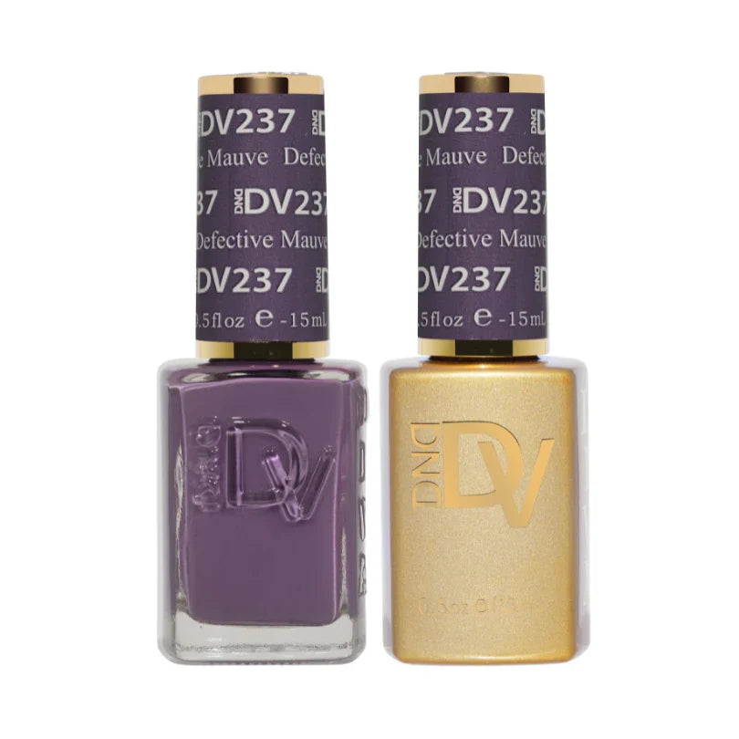 DND Diva Gel UV/LED Soak Off Gel Polish #237 - Detective Mauve