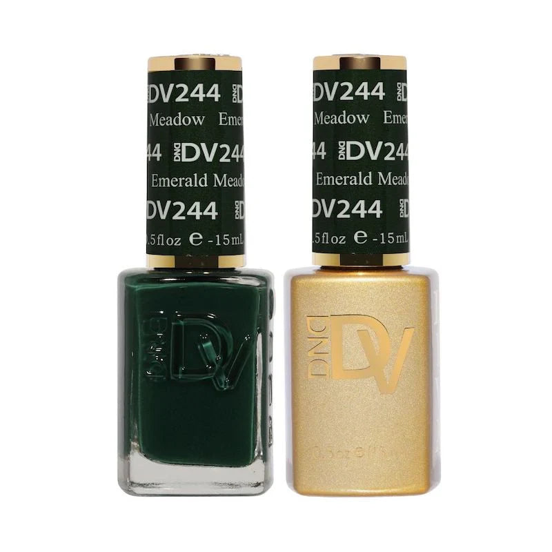 DND Diva Gel UV/LED Soak Off Gel Polish #244 - Emerald Meadow