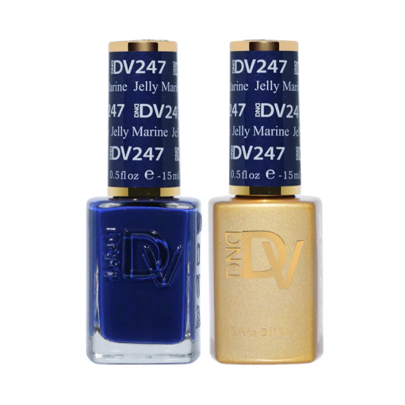 DND Diva Gel UV/LED Soak Off Gel Polish #247 - Jelly Marine