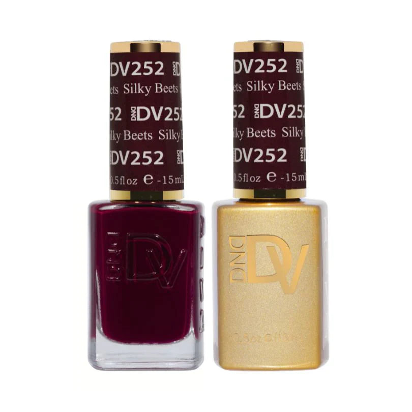 DND Diva Gel UV/LED Soak Off Gel Polish #252 - Silky Beets