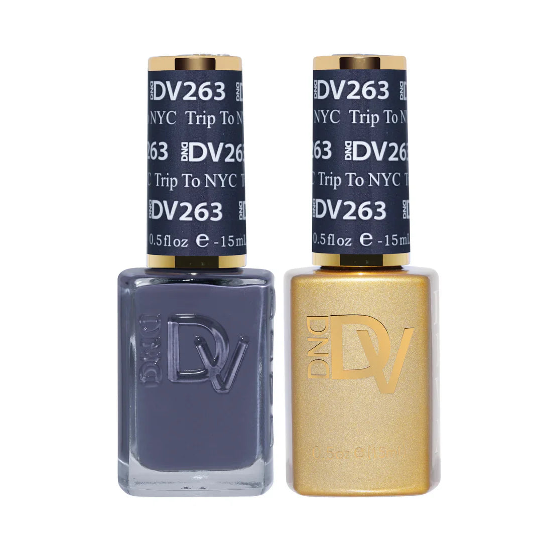 DND Diva Gel UV/LED Soak Off Gel Polish #263 - Trip To NYC