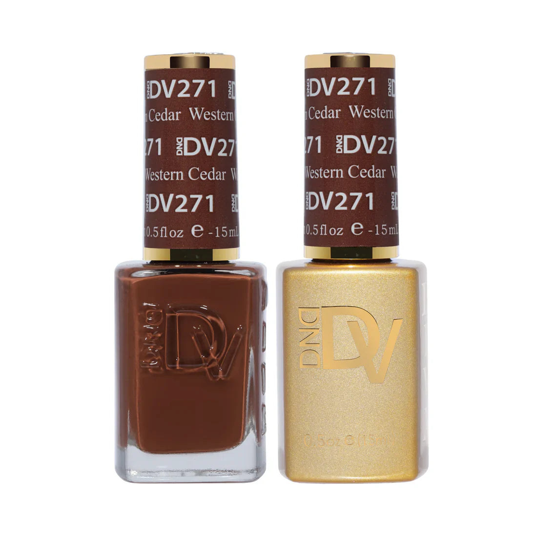 DND Diva Gel UV/LED Soak Off Gel Polish #271 - Western Cedar