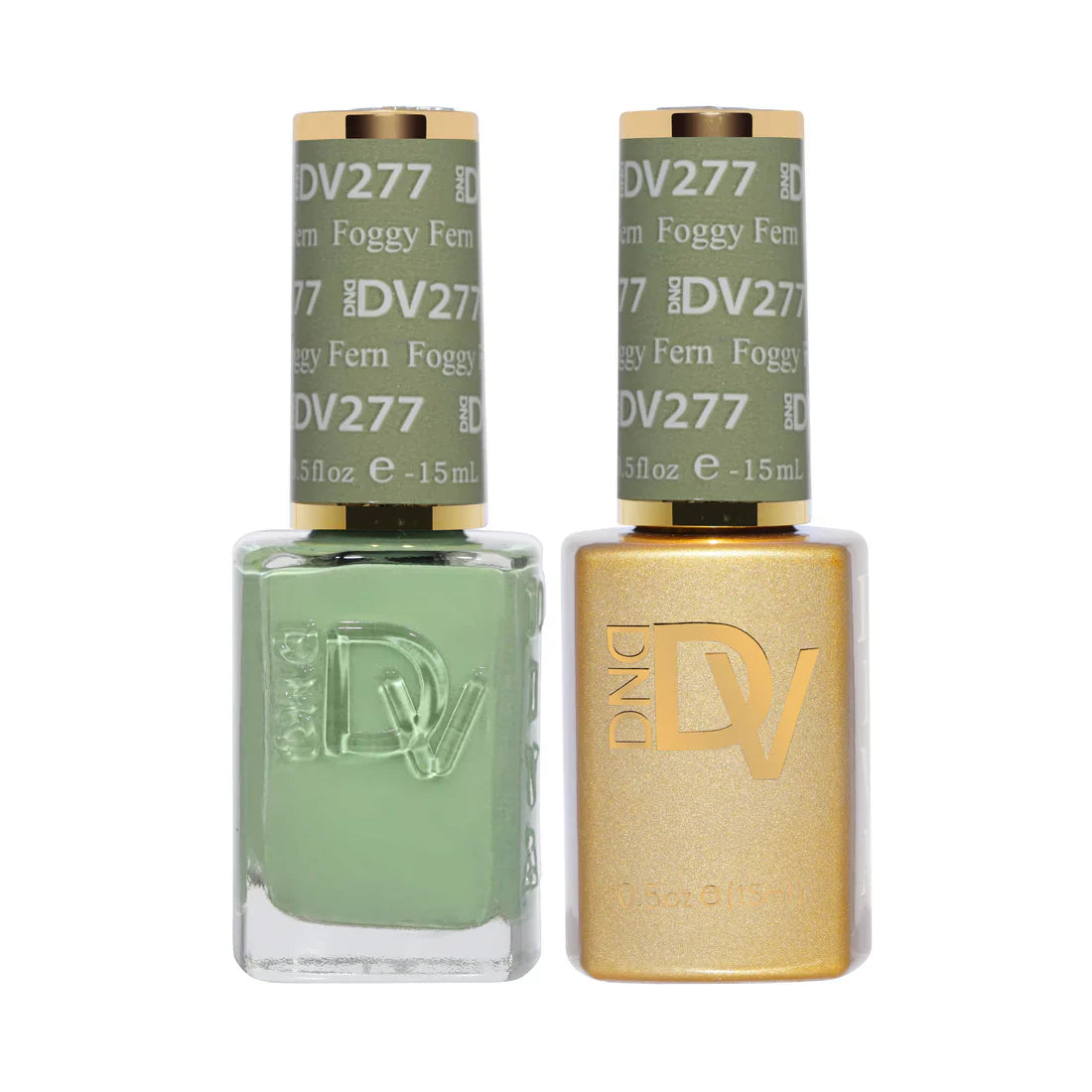 DND Diva Gel UV/LED Soak Off Gel Polish #277 - Foggy Fern