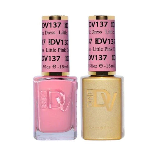 DND Diva #137 Little Pink Dress Gel Polish - UV/LED Soak Off