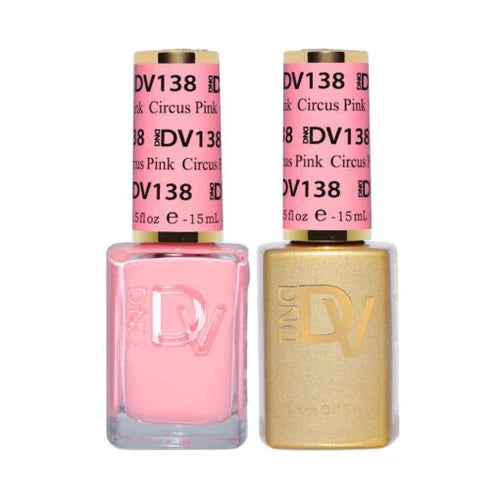 DND Diva #138 Circus Pink Gel Polish - UV/LED Soak Off