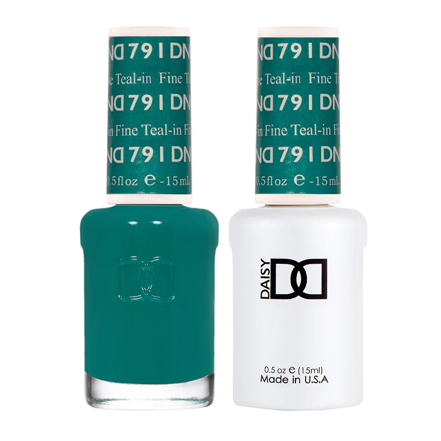 DND Gel Polish #791 Teal-In Fine UV/LED Soak Off
