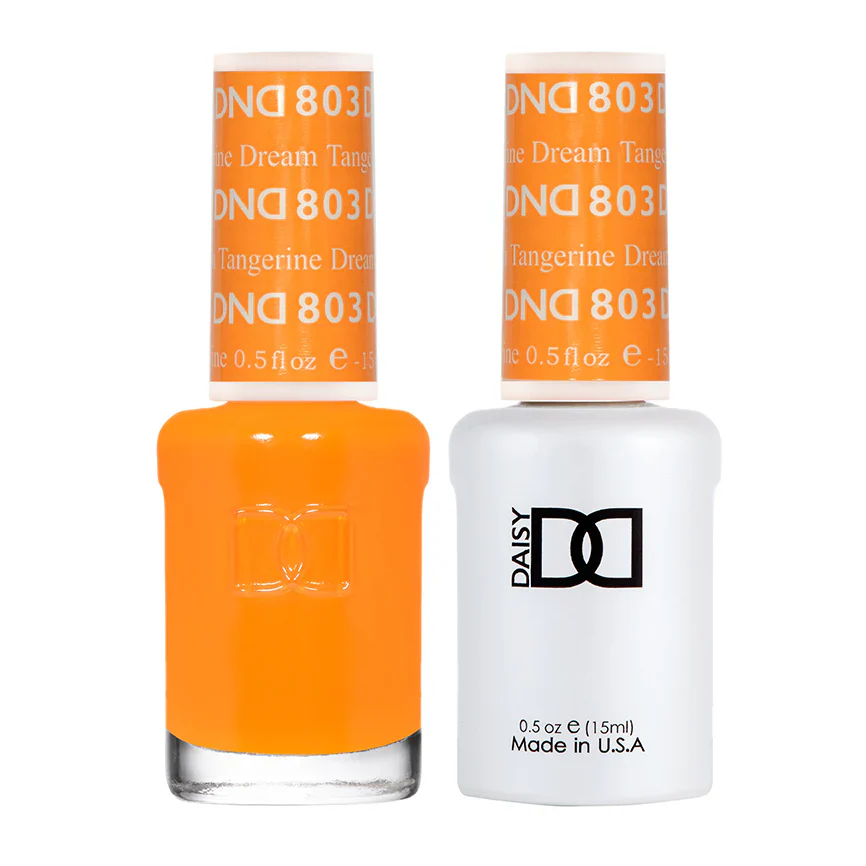 DND Gel Polish #803 Tangerine Dream UV/LED Soak Off