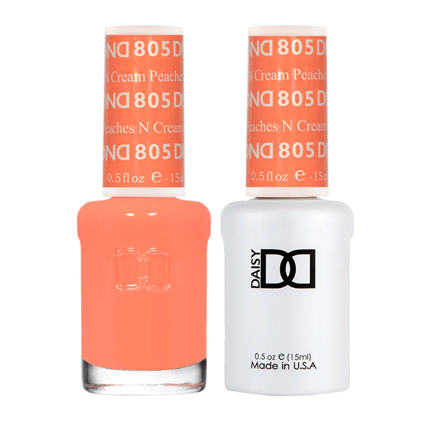 DND Gel Polish #805 Peaches N Cream UV/LED Soak Off