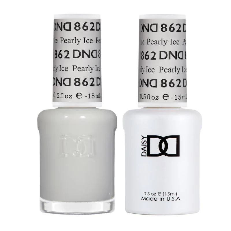 DND Gel UV/LED Soak Off Gel Polish - Pearly Ice #862