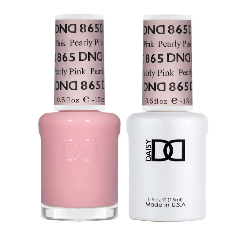 DND Gel UV/LED Soak Off Gel Polish - Pearly Pink #865