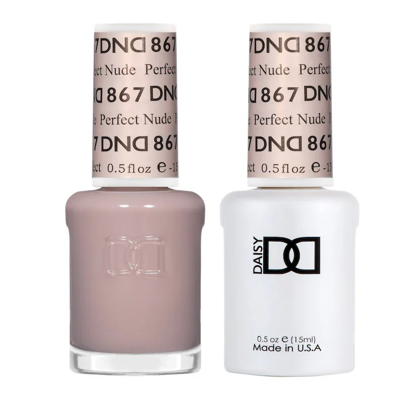 DND Gel UV/LED Soak Off Gel Polish - Perfect Nude #867