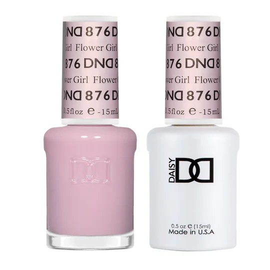 DND Gel UV/LED Soak Off Gel Polish - Flower Girl #876