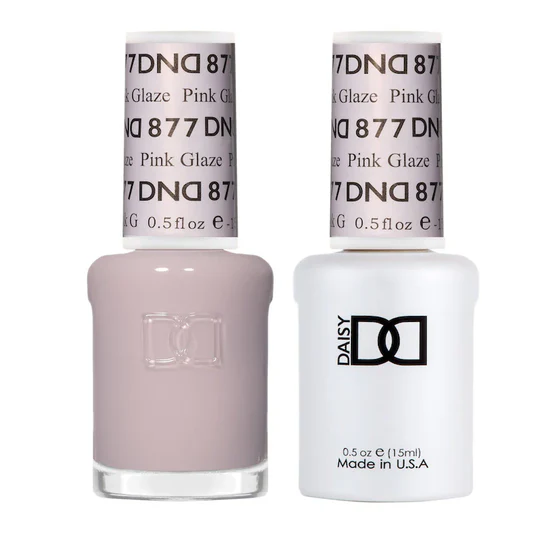DND Gel UV/LED Soak Off Gel Polish - Pink Glaze #877