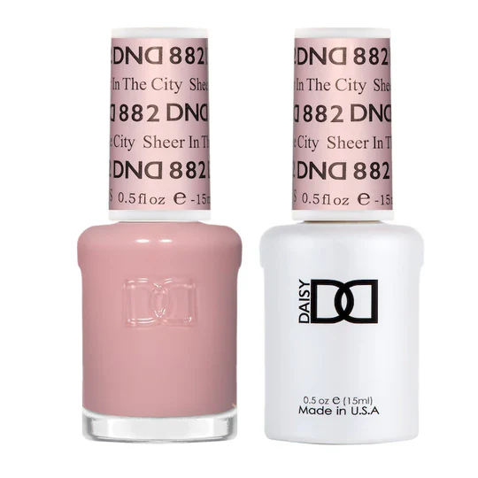 DND Gel UV/LED Soak Off Gel Polish - Sheer In The City #882