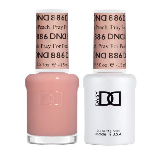 DND Gel UV/LED Soak Off Gel Polish - Pray For Peach #886