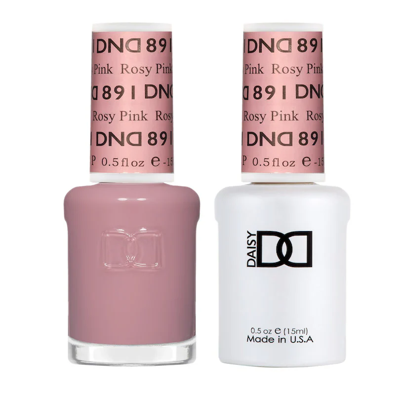 DND Gel UV/LED Soak Off Gel Polish - Rosy Pink #891