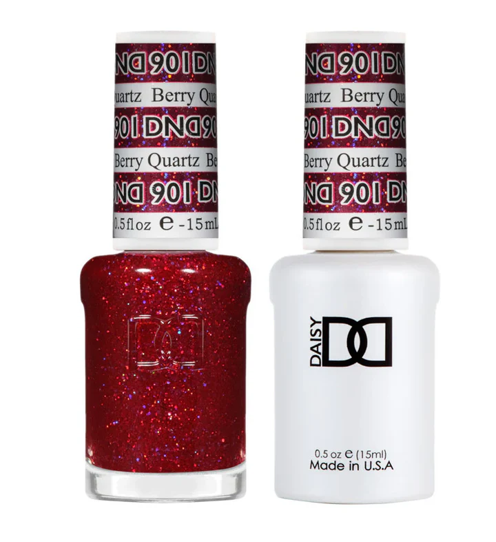 DND Gel UV/LED Soak Off Gel Polish - Berry Quartz #901