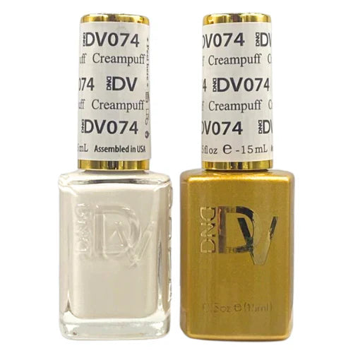DND Diva #074 Creampuff Gel & Lacquer Set - UV/LED