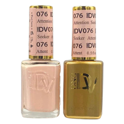 DND Diva #076 Attention Seeker Gel & Lacquer Set - UV/LED