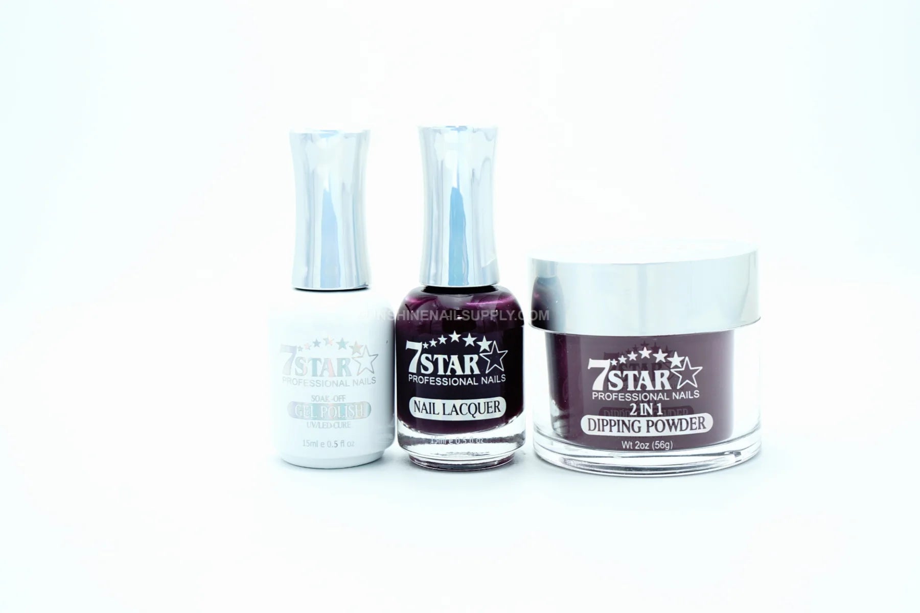 7 Star UV/LED Soak Off Gel Polish 3-in-1 Kit – Gel, Lacquer, Dip