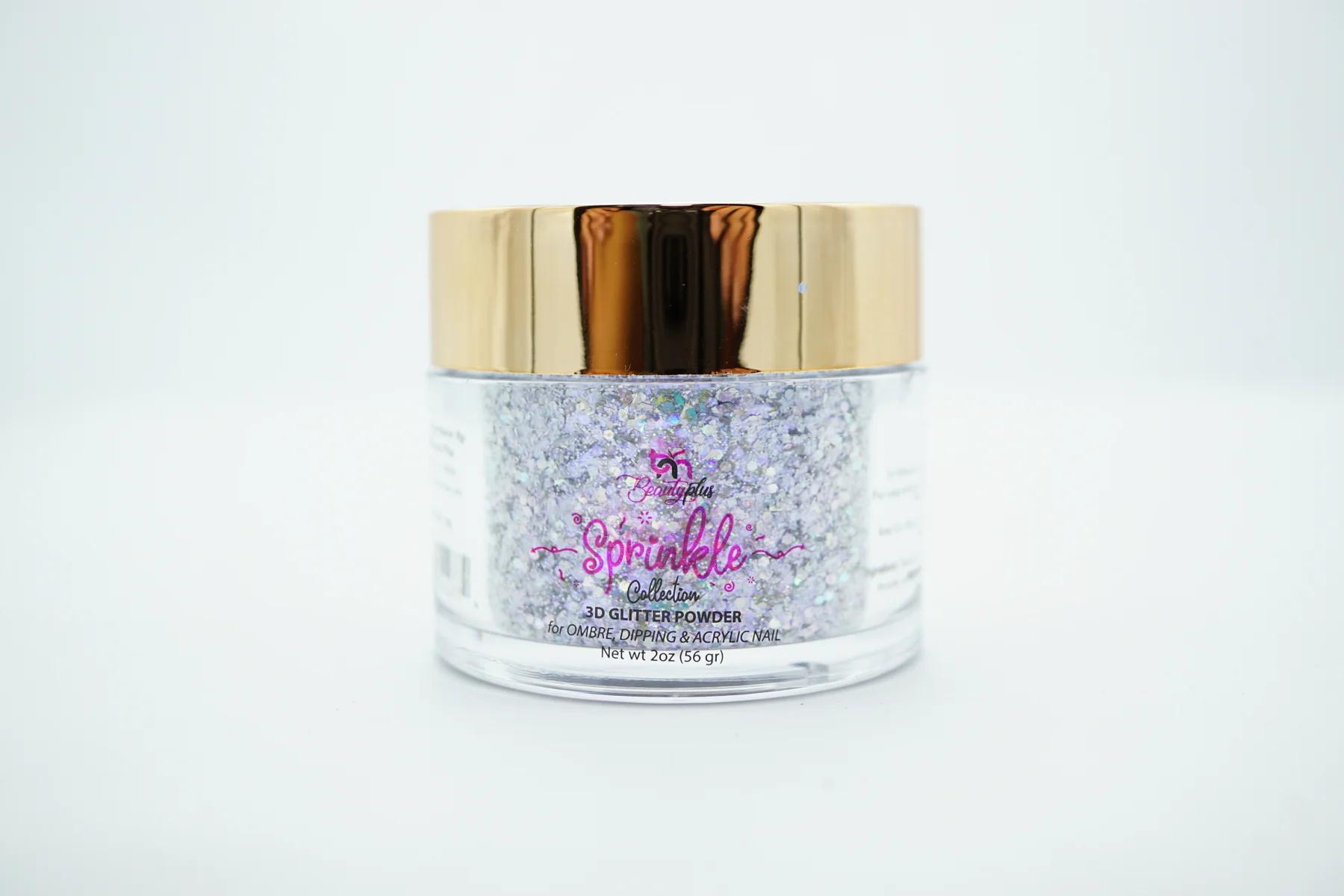 3D Glitter Powder Sprinkle 2oz Nail Art Acrylic Dip #55
