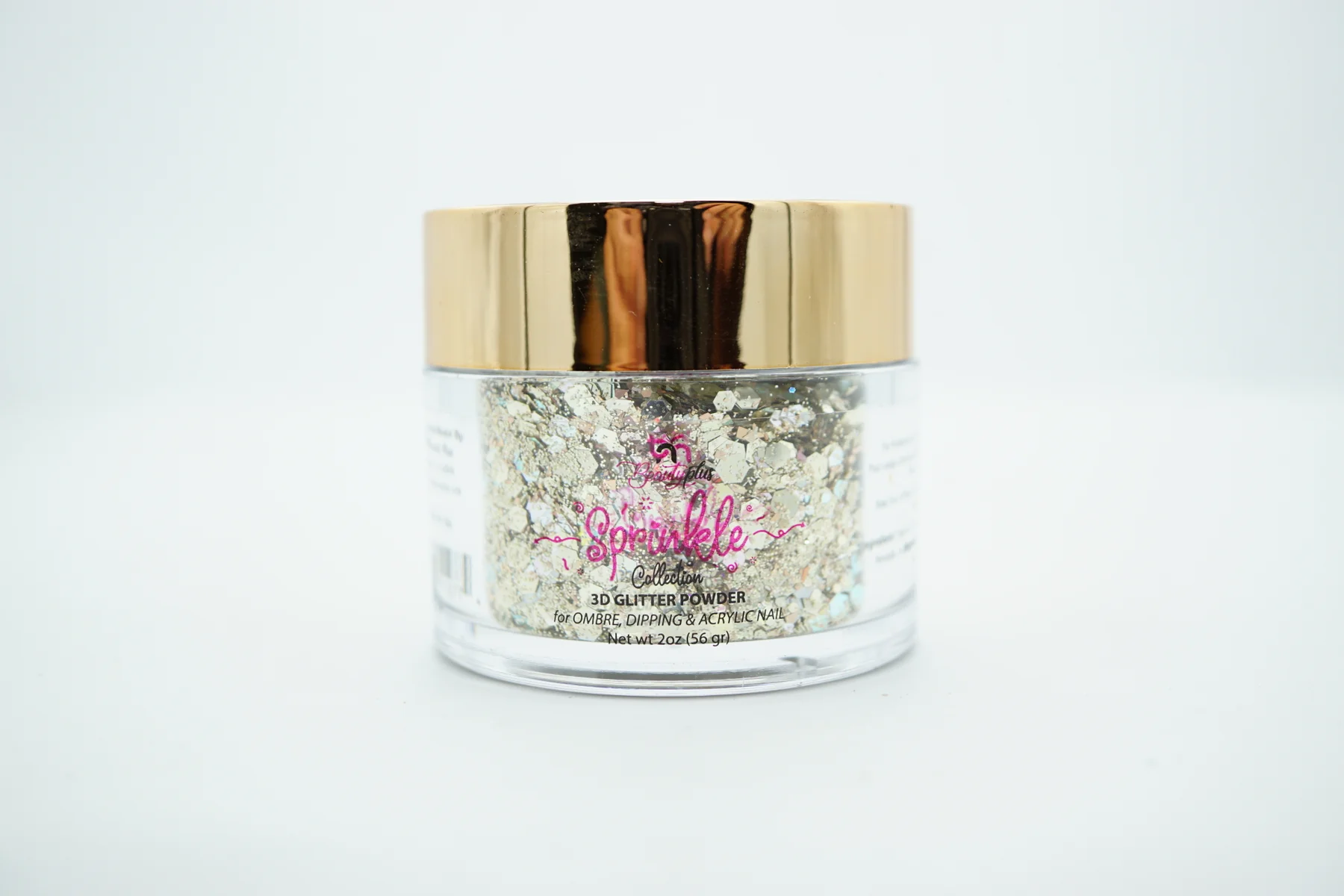 3D Glitter Powder Sprinkle 2oz Nail Art Acrylic Dip #47