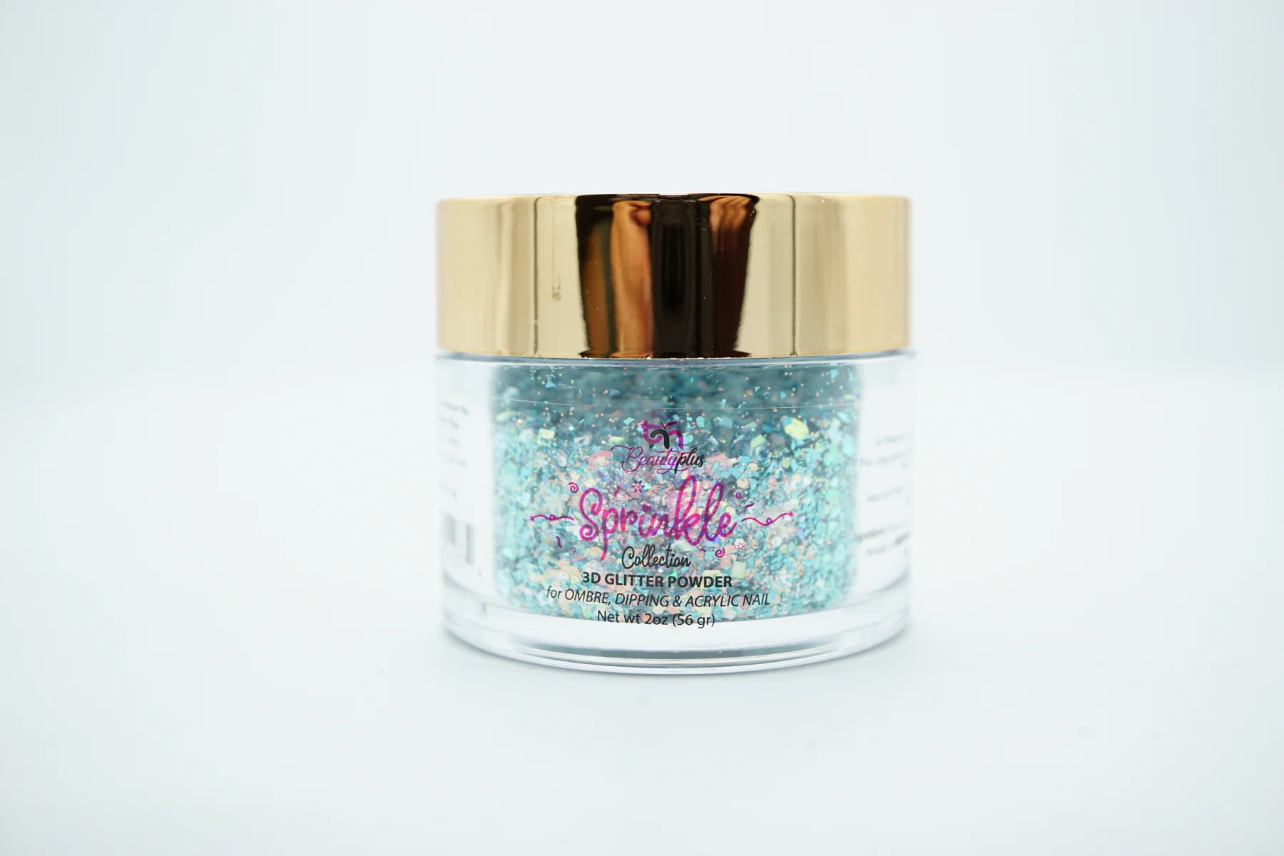 3D Glitter Powder Sprinkle 2oz Nail Art Acrylic Dip #45