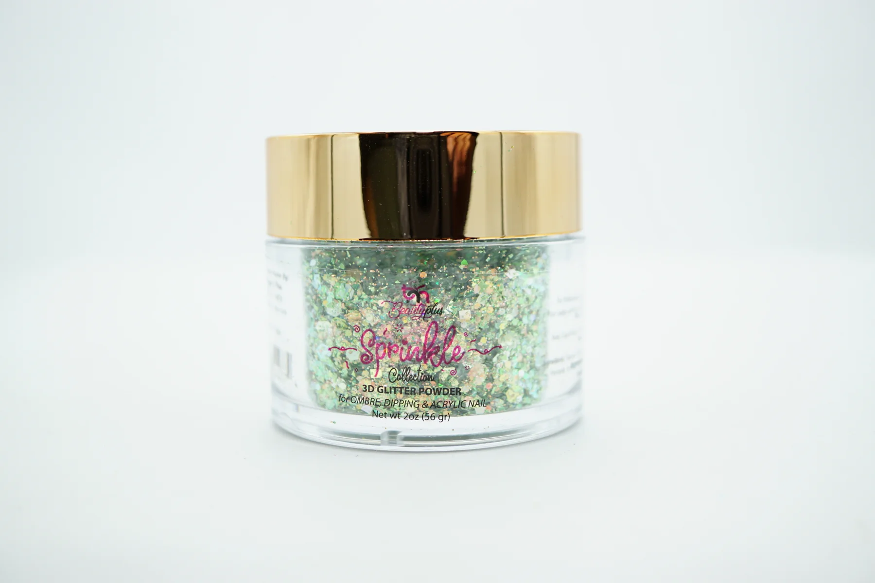 3D Glitter Powder Sprinkle 2oz Nail Art Acrylic Dip #42