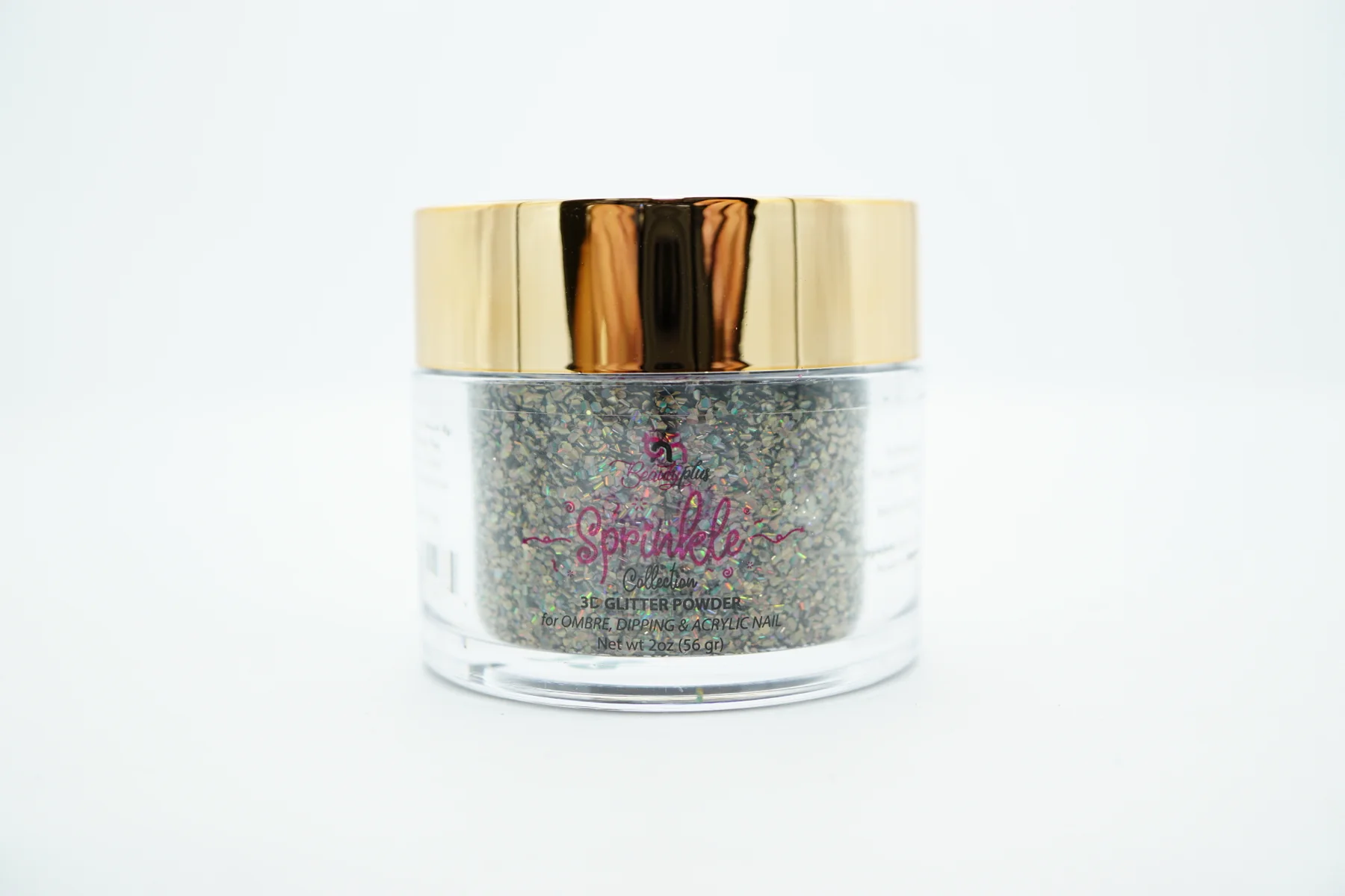 3D Glitter Powder Sprinkle 2oz Nail Art Acrylic Dip #38