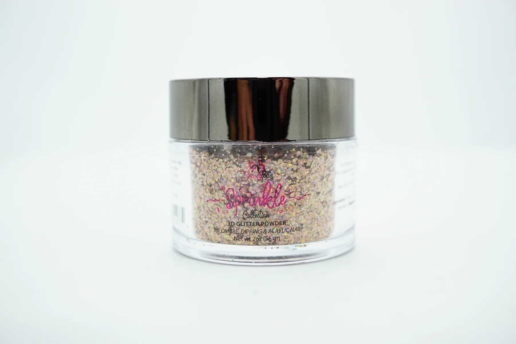 3D Glitter Powder Sprinkle 2oz Nail Art Acrylic Dip #37