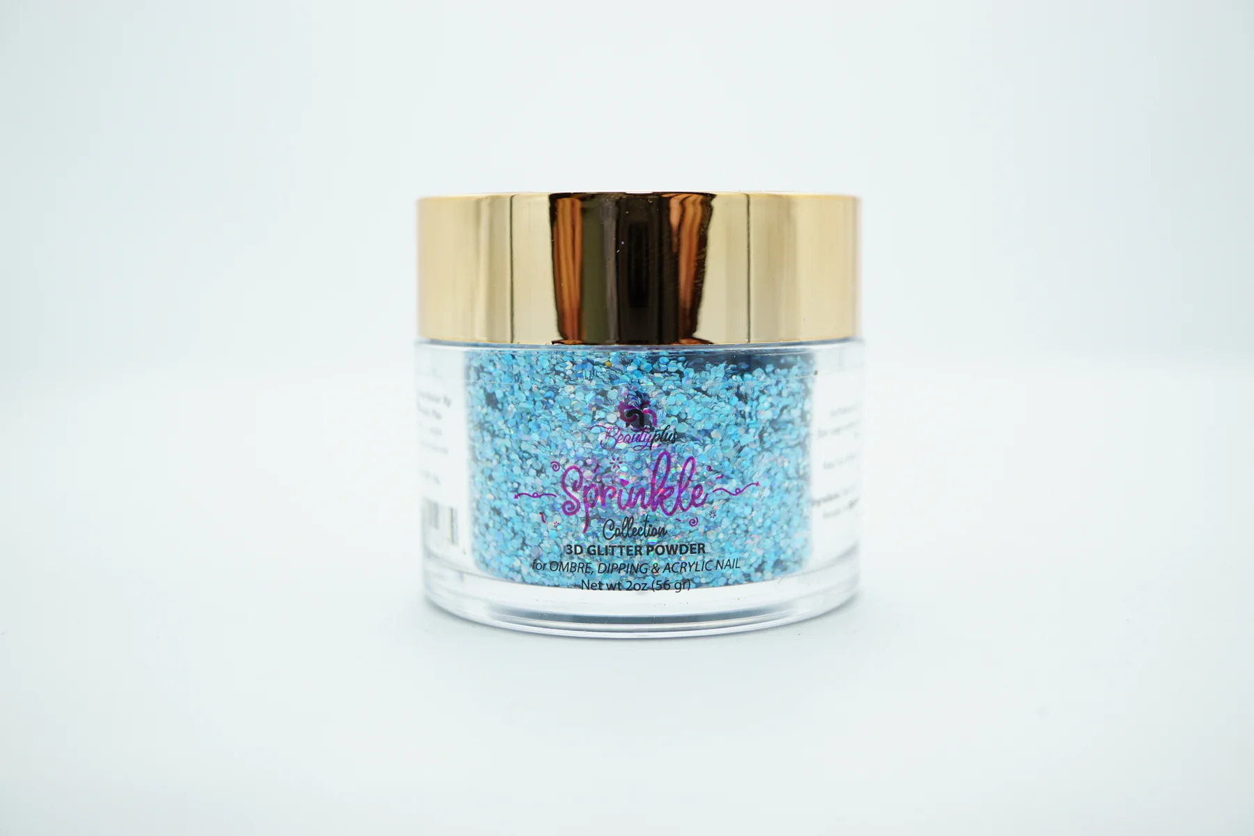 3D Glitter Powder Sprinkle 2oz Nail Art Acrylic Dip #36