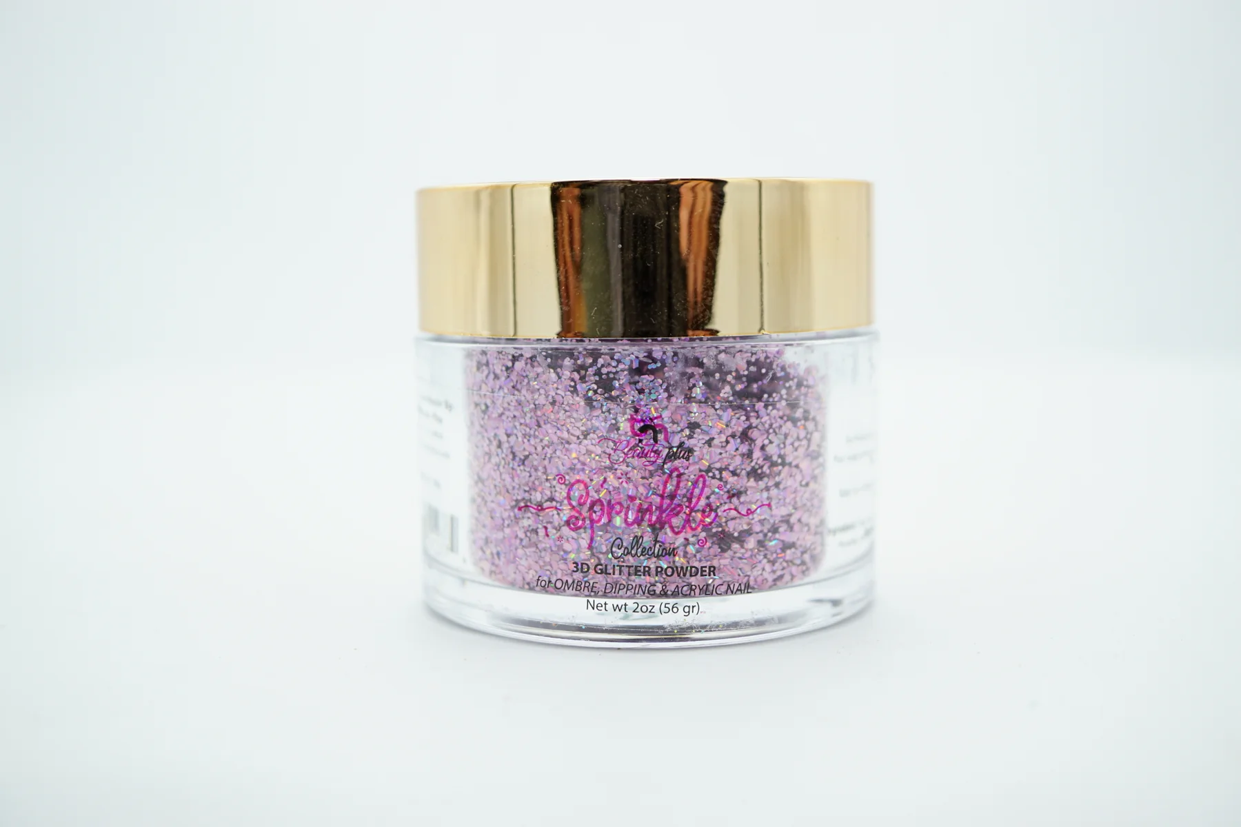 3D Glitter Powder Sprinkle 2oz Nail Art Acrylic Dip #34
